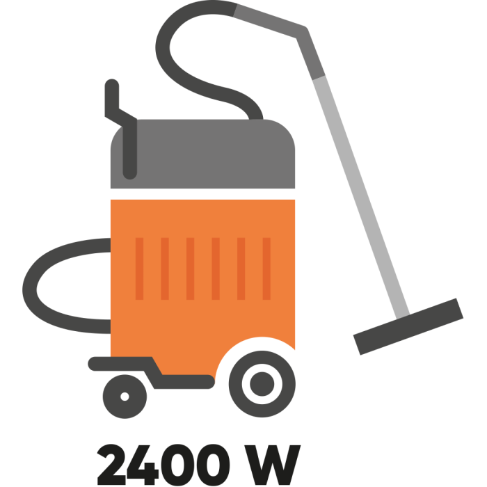 Aspirateur eau et poussière 230V/ 2400 W