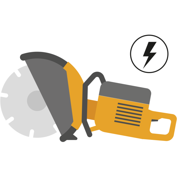 DÉCOUPEUSE Electrique -  Profondeur de 400 mm