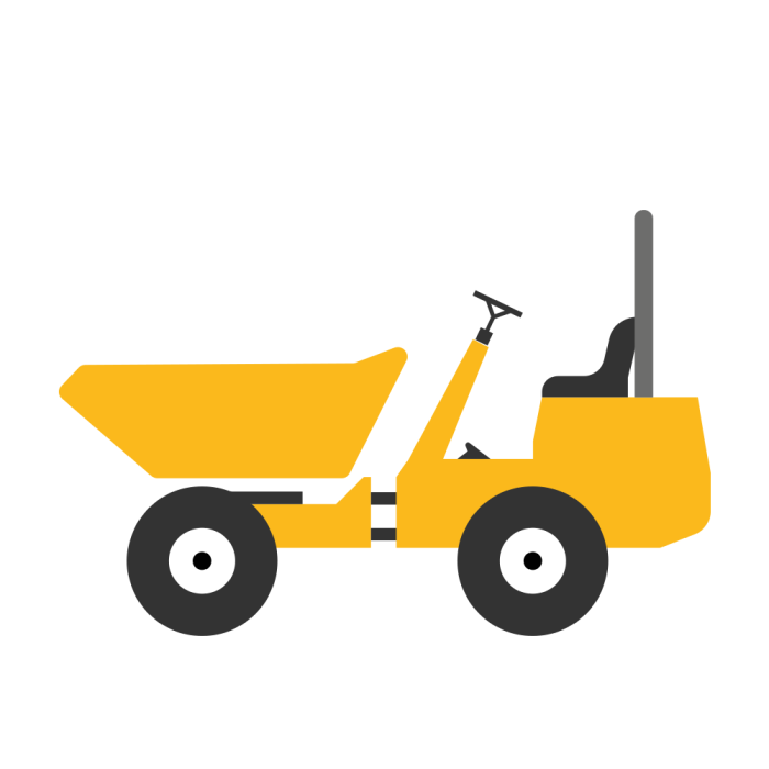 DUMPER Articulé Diesel 3T