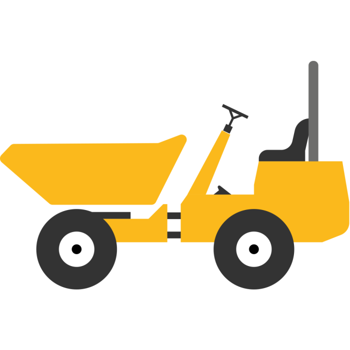DUMPER Articulé Diesel 6 T
