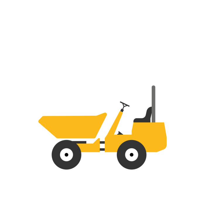 DUMPER Frontal Diesel 1T