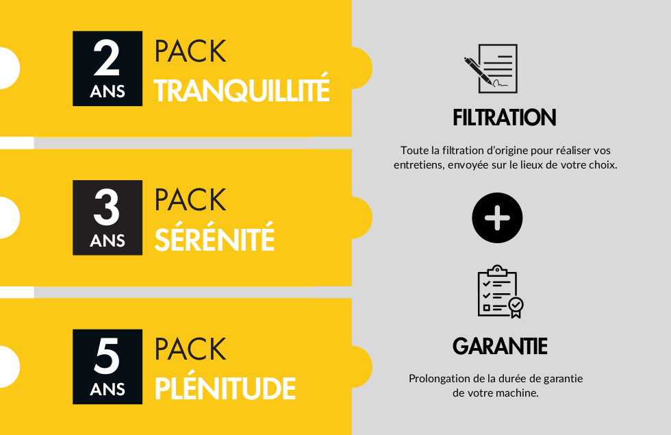 pack entretien